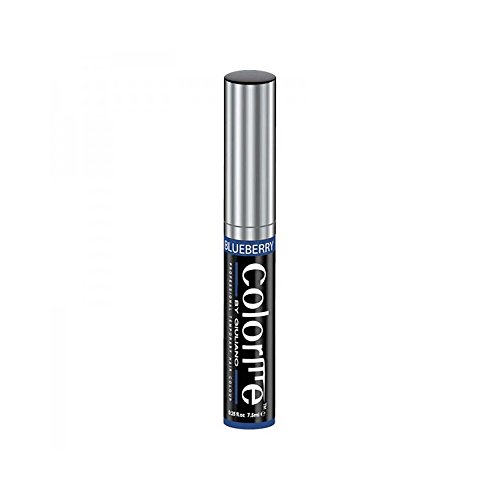 Colorme Root Touch Up Temporary Hair Mascara to color and Blend Semi Permanent Dye regrowth. Washes Out (BLUEBERRY)
