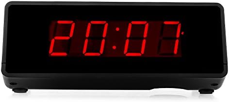 Kwanwa Digital Clock Table LED Alarm Clock, Battery Operated Only,Can Be Placed Anywhere Without A Cumbersome Cord,New Version
