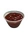 Mr Miracle 2.5 Pound Red White Plaid Paper Food Tray with Clear Plastic 4 Ounce Dip Cups. pack of 50 Sets of trays and Cups