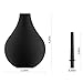 PHANXY Enema Bulb Clean Vaginal Anal Silicone Douche for Men Women Certificate Comfortable Medical Kit, Black