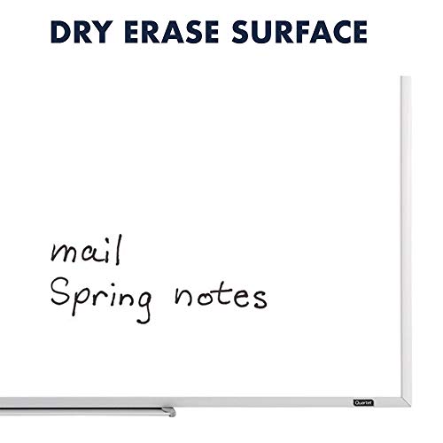 2 Quartet+Dry+Erase+Whiteboard+Aluminum+75123