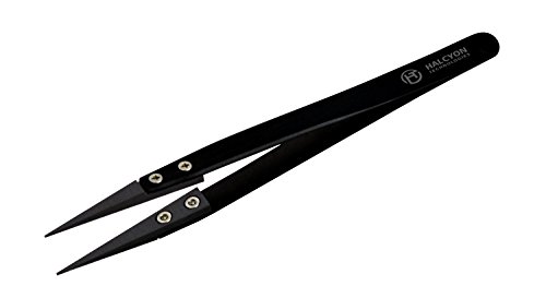 Halcyon t. premium ceramic tweezers: heat and electrici…