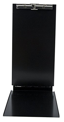 Saunders Black Recycled Aluminum Citation Holder – Eco-Friendly Office Supply, Corrosion Resistant, Lightweight Clipboard. Stationery Supplies - Thumbnail 2