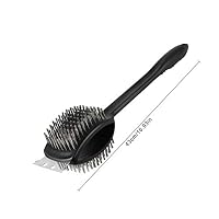 Purefire Barbecue Grill Brush and Scraper - Extended, Large Handle and Copper Wire Bristles - No Scratch Cleaning for Any Grill: Char Broil & Ceramic - BBQ-Aid