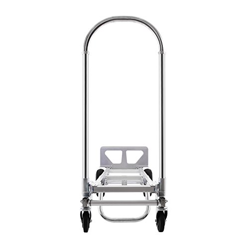 image for SHZOND Aluminum Hand Truck 2 in 1 Convertible Hand Truck 770 LBS Capac