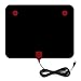 60 Miles Range Digital HD TV Antenna, Indoor HDTV High Defination Freeview TV Reception TV Antenna with Built-in Amplifier Signal Booster, 13 Feet Coax Cable Black