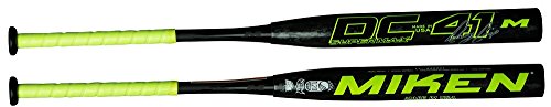 Miken denny crine signature dc-41 softball bat, black, …