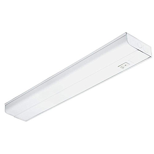 Hardwired LED Under Cabinet Task Lighting – 14 Watt, 21″, 3000K (Warm White), Wide Body Undercabinet, Long Lasting Metal Base with Frost Lens