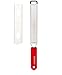 Cucisina Zester/Grater - Great for Lemons, Limes, Ginger, Cheese, Chocolate, and more - Stainless Steel with Plastic Cover