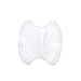 Pair of 00ga (10mm) Ultra Thin Clear Flesh Tunnel Ear Plugs