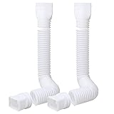 Flexible Downspout Extensions, 2 Pack Down Spout