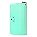 LG G5 Case, Style4U Premium PU Leather flip Wallet Bag Pouch Case with Credit Card Slots Pockets Cover for LG G5 with 1 Stylus [Mint Green]