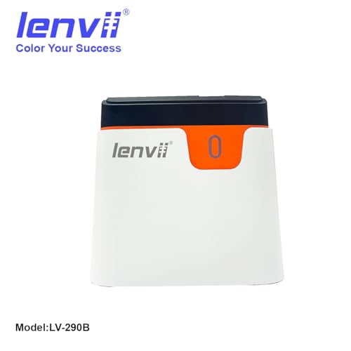 LENVII LV-290B Thermal Printer, 58mm Width, 203DPI, USB and Bluetooth Connectivity, Compact Label and Receipt Printer