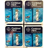 Bayer Contour Next Test Strips - Pack of 4 = 200 Strips