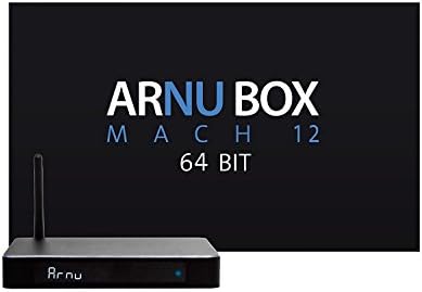 ARNU Box Mach 12 64bit - Octo Core S912 Processor Android Fastest KODI Box with 2 USB Port, 2 GB RAM and 16 GB Storage Memory