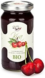 Alpe PRAGAS - BIO Fruit Jam (2 x 220g) - Black Cherry - Handmade in Italy