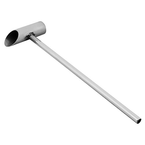29cm/11.6in Sugar Spoon Marshmallow Machine for Cotton Candy Floss Machine Spare Parts Safe Stainless Steel Material - Silver