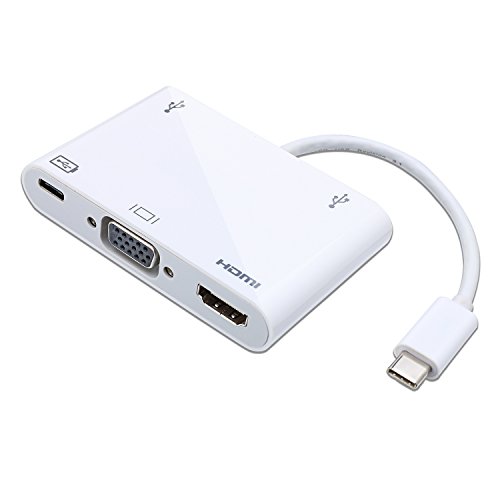 Usb-c usb 3.1 type c to hdmi digital av & vga &…
