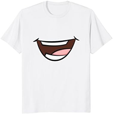 Funny Mouth Smle toung and teeth t shirt for boys and girls