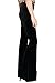 Women's Fashion Thick Velvet Bell Bottom High Waist Flared Pull On Stretch Pants USA