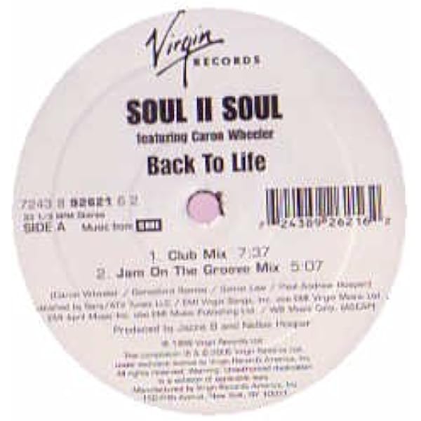 Amazon.com: SOUL II SOUL Back to Life 12