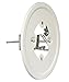 Hampton Bay 18531 383816 5 or 6 inch recessed to surface mount adapter conversion kit white.