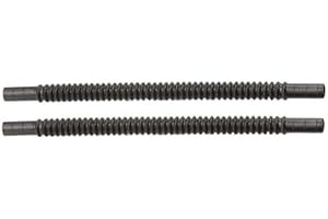 Boost Monkey 2x E85 Safe In Tank Submersible Fuel Hose Corrugated Flexible Line fits fits Walbro 450 525 Fuel Pumps (250mm Long)