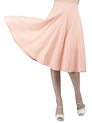CHOiES record your inspired fashion Women's Pink/BlackBlue/White Solid High Waist Trumpet Midi Skirt (10 Colors)