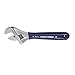 Klein Tools D509-8 Adjustable Wrench, Extra Wide Jaw Forged Drive Wrench with High Polish Chrome Finish, 8-Inch