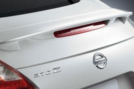 Elite ABS252A-A54 Nissan 370z 2009-2013 Factory Style Spoiler Hard-top Only Painted44; Solid Red