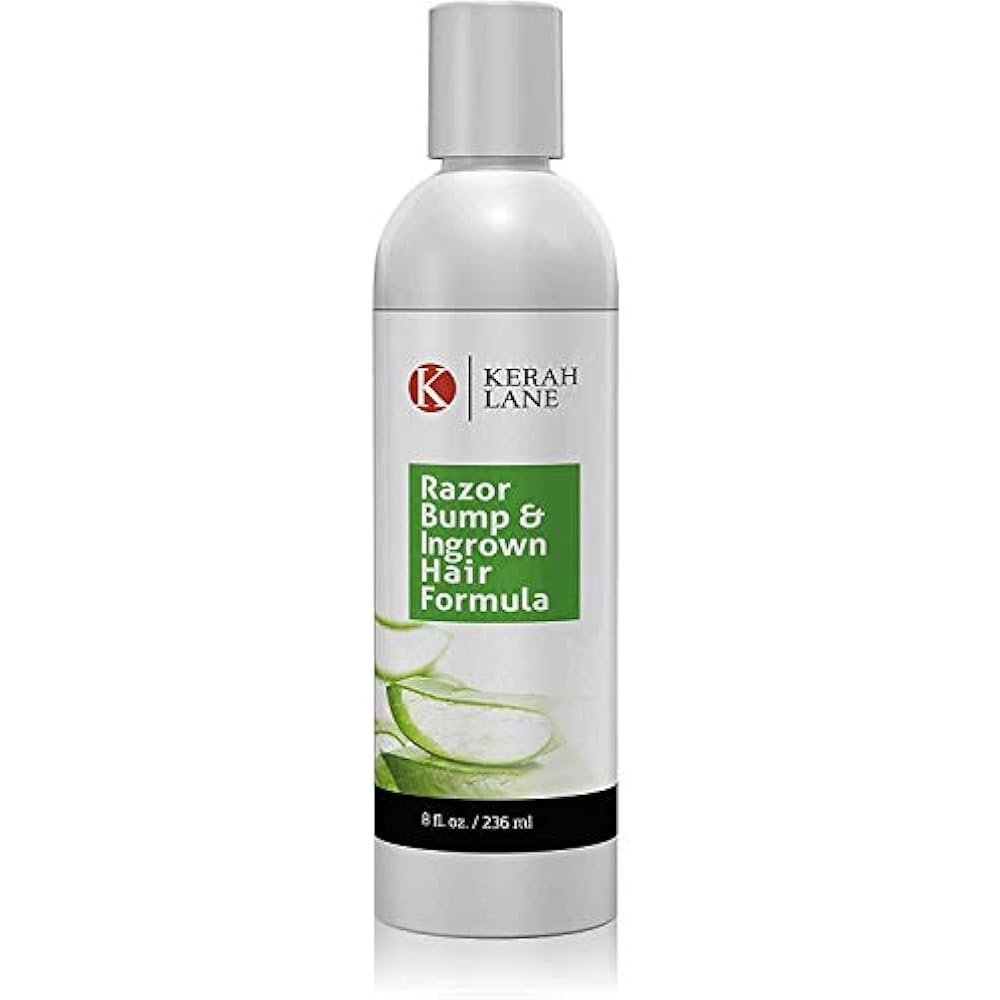 Razor Bump Ingrown Hair Natural Formula 8 Oz For Women Men Best