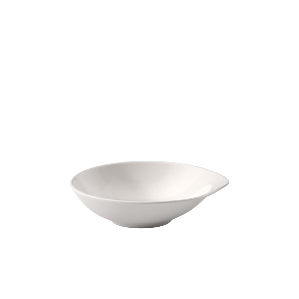 Villeroy & Boch Flow Muesli Bowl, Premium Porcelain, White, 0,30l