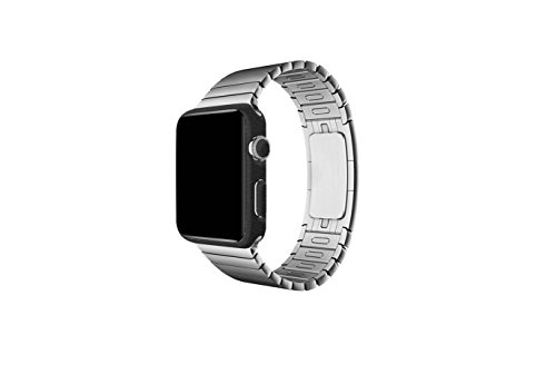 Apple Watch Series 1 Leather Series Skin/Sticker/Decal by Stickerboy (Black Leather 38mm)