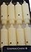 Colonial Candle Ivory Unscented 5 Inch Grande Classic Dinner Candles