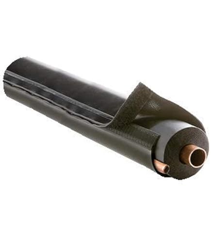 HVAC Kupferrohr-Schutz – Flexible Gummihülle 25,4 Cm X 1,8 M – Für Klimaanlage, Wärmepumpe, Mini-Split