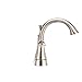 Delta Lahara Centerset Brushed Nickel Bathroom Faucet, 4 Inch 3 Hole Bathroom Sink Faucet for Vanity, Metal Push-Pop Drain Assembly, Stainless 2538-SSMPU-DST