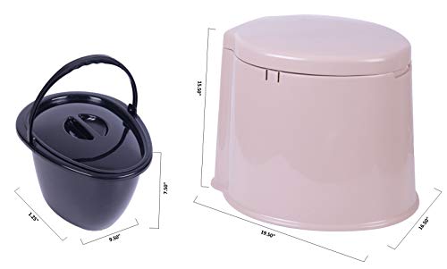 PLAYBERG Portable Travel Toilet for Hiking and Camping - Thumbnail 6