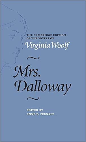Amazon Com Mrs Dalloway The Cambridge Edition Of The Works Of Virginia Woolf 9781107028784 Woolf Virginia Fernald Anne E Books