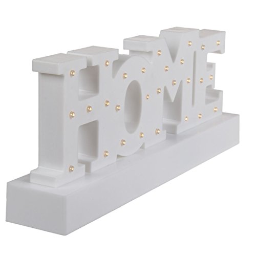 OOTB Home Lettera Luce, Bianco