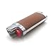 Lucklybestseller Metal Leather Lighter Case Cover Holder for BIC Mini Lighter J5thumb 4