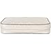 ELLIS JAMES DESIGNS Jewelry Travel Organizer Elegant Pouch with Quilted Exterior and Padded Bag for Protection - Keeps Your Earrings, Necklaces and Other Treasures Neat and Secure – Cream