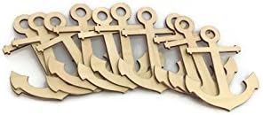 Wooden 3" Anchor Cutouts Unfinished Baltic Birch 1/8 (3" x12 Baltic Birch)