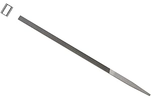 GROBET USA Swiss Pattern File by Grobet Pillar Extra Narrow 4 Inch Cut 2