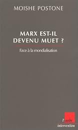 Marx est-il devenu muet ?