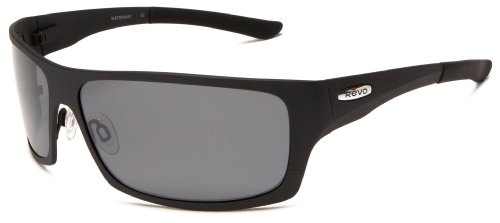 REVO Wareway Black Metal Sunglasses