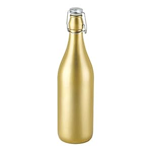 Cello CLO_AQUARIAPLS Glass Water Bottle (1000ml, Clear)