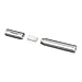 Silverstick Travel Pipe with 25 Cotton Filters, a Stainless Steel Poker and an End Cap.