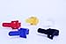 QualGear Hook & Loop Fastening Cable Ties, 1/2 X 6 Inches, Assorted Colors, 50 Pcs (VT1-MC-50-P)