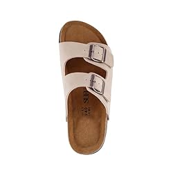 Unisex Cork Footbed Sandals with PU Leather