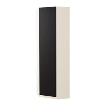 Amazon Com Ikea Corner Wardrobe White Nexus Black Brown